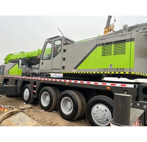 <span class=keywords><strong>Grue</strong></span> à flèche ergonomique de 100 tonnes pour l'industrie du matériel de <span class=keywords><strong>location</strong></span>, <span class=keywords><strong>grue</strong></span> <span class=keywords><strong>sur</strong></span> <span class=keywords><strong>camion</strong></span> ZTC1000VS663 pour la manutention de matériaux en extérieur - Product Image 2