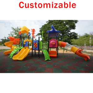 Glissière en plastique durable d'équipement extérieur de terrain de jeu d'enfants passée d'ASTM F1487 pour des enfants dans le parc de ville - Product Image 5