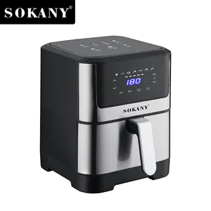 Marca Premium Produto SONAKY 7L SK-8040 Touch Screen Design Smart Digital Fritadeira 3D Hot Sistema de Circulação Mais Rápida Grande Atacado A