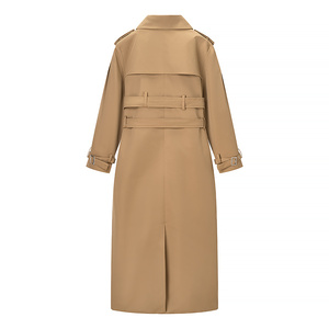 <span class=keywords><strong>Trench</strong></span> lungo da <span class=keywords><strong>donna</strong></span> autunno/inverno 2026, nuovo modello casual alla moda con doppio cinturone, stile retrò chic a maniche lunghe. - Product Image 2