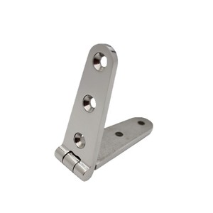 RICHWITS Stainless Steel Hinge 6 Hole Single Line Mirror Polished For RV <b>Yacht</b> Marine Hardware Folding Joint - Product Image 1