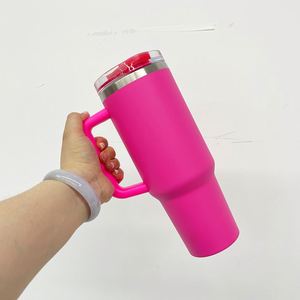 Resistant Removable Flip Straw With Lids Leak Proof Macaron Insulated 40Oz Tumbler for Uv Dtf Wraps - Product Image 4