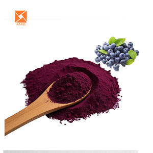 Doğal yabanmersini meyve fabrika kaynağı 10:1 yabanmersini spium Spp konsantre meyve suyu özü tozu - Product Image 3