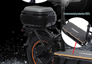 Vélo électrique TZZQ-S14, moteur sans balais 500W, batterie intégrée 48V 10,4Ah, 45 km/h, propulsion arrière, vélo de ville pour adultes - Product Image 6