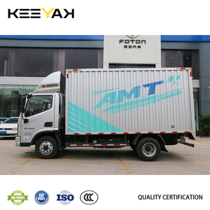 Precio al por Mayor, Camiones de Carga Foton 4x2 de 4.14m, Camión de Caja Diésel de 158hp con Carrocería de Acero para una Fácil Carga - Product Image 3