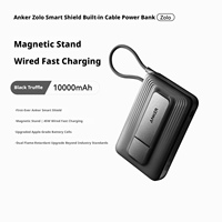 ANKER avec câble ZOLO Power Bank 45W Charge rapide Nouveau support magnétique 3C Smart Shield Power Bank mobile A1116
