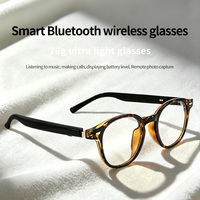 Lunettes Intelligentes Tortoiseshell M20 avec Réduction de Bruit ENC, Gyroscope Six Axes, Traduction IA Unisexe