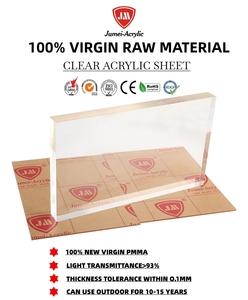 Jumei — feuille <span class=keywords><strong>acrylique</strong></span> transparente, prix de fabrication, en promotion, 2000x3000mm - Product Image 2