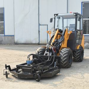 Machinerie forestière Mini chargeuse frontale sur pneus Broyeur de souches/Broyeur/Râteau à racines Accessoires Moteur Yanmar Pompe - Product Image 6