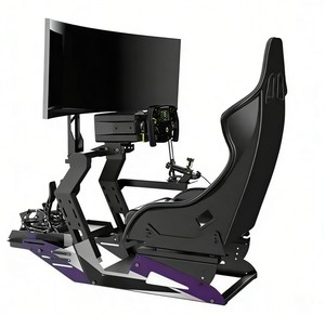 Simulateur de course <span class=keywords><strong>complet</strong></span> en gros : cockpit <span class=keywords><strong>complet</strong></span>, siège de course stable pour centre de jeux intérieur - Product Image 4
