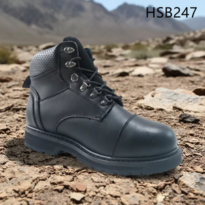 Botas <span class=keywords><strong>de</strong></span> Seguridad LXG, Suela <span class=keywords><strong>de</strong></span> Goma <span class=keywords><strong>de</strong></span> 3 Capas con Construcción Goodyear Welt, Anti-penetración, para Plantas Eléctricas, Excelente Relación Calidad-Precio, <span class=keywords><strong>Calzado</strong></span> <span class=keywords><strong>de</strong></span> <span class=keywords><strong>Trabajo</strong></span> HSB338 - Product Image 4