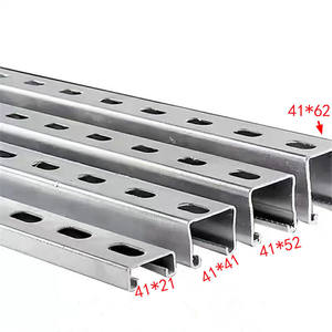 Correa de perfil <span class=keywords><strong>C</strong></span> de canal U de acero galvanizado en U a precio competitivo Servicio de corte de bobina de acero estructural Certificado AISI - Product Image 1