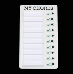 Tableau de liste de tâches portable, liste de choses à faire quotidiennes, tableau de tâches, tableau de liste de choses à faire pour camping-car, tableau mémo pour enfants, logo personnalisé, tableau blanc - Product Image 4