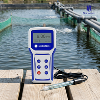 NOBOTECH PNB-116 Detektor pH Portabel Penganalisis Kualitas Air Rentang Pengukuran 0-14pH untuk Air Limbah Industri