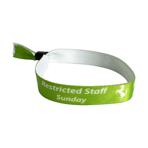 Bracelet de sublimation avec logo personnalisé pour salons du livre Bracelets promotionnels pour événements sur le thème de la littérature - Product Image 4