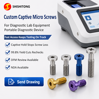 Produsen Sekrup Presisi Khusus 304 316L A2 6061 6063 Torx Kepala Rendah untuk Perangkat Diagnostik Portabel