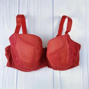 Sujetador de copa completa con aros de acero y encaje sexy, lencería de talla grande, copas 32-40 F FF G GG H <span class=keywords><strong>HH</strong></span> J <span class=keywords><strong>JJ</strong></span> K para mujer - Product Image 5