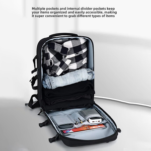 <span class=keywords><strong>Sac</strong></span> <span class=keywords><strong>à</strong></span> <span class=keywords><strong>dos</strong></span> pour <span class=keywords><strong>ordinateur</strong></span> portable imperméable de grande capacité pour femmes, avec logo personnalisé, pour les voyages d'affaires quotidiens, avec port USB - Product Image 5