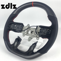 Volant en fibre de carbone mat pour Dodge RAM 1500 2500 3500 2019 2020 2021 2022 2023 Volant de voiture