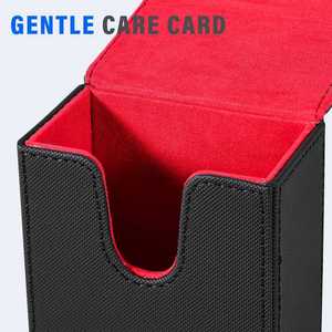 Caja de Cartas de Tarot de Cuero PU FX, Estuche para Cartas/Caja de Almacenamiento para la Mayoría de los Tamaños de Cartas de Tarot - Product Image 5