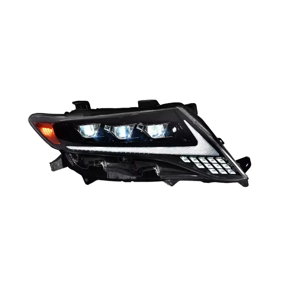 Toyota Harrier venza'nın farlar için araba işıkları 2009-2013 LED far DRL projektör Lens meclisi