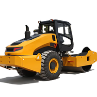 Rouleau compacteur monocylindre haute performance 6114E 14 tonnes, moteur 103 kW, pompe hydraulique