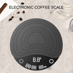 LENNCARE scala per caffè in acciaio inox ad alta precisione con Timer 0.1g automatico ricaricabile scala per caffè Espresso da versare - Product Image 1