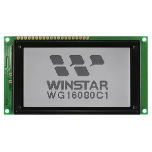 16080液晶Winstar WG16080C1 3V 5v 2.96英寸图形液晶显示模块160x80