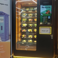 Máquina Expendedora de ensalada de verduras y frutas de Vendlife para la venta con pantalla táctil