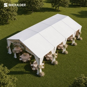Carpa Elegante <span class=keywords><strong>de</strong></span> Aluminio para Bodas, Carpa Grande para Eventos al Aire Libre, Carpa <span class=keywords><strong>de</strong></span> Lujo para Fiestas en Jardín, Impermeable, con Estructura <span class=keywords><strong>de</strong></span> PVC Resistente, para 200 <span class=keywords><strong>Personas</strong></span> - Product Image 5