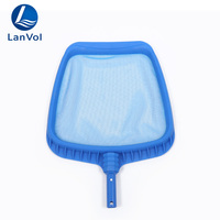 LanVol Tragbarer Hochleistungs-PE-Netz-Pool-Laubkescher zur Reinigung von Laub und Schmutz Premium-Qualität Schwimmbad-Reiniger