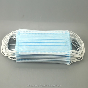 50pcs azul desechable cara máscara protectora máscara anti polvo máscara oído bucle 3 capa de <span class=keywords><strong>comprar</strong></span> hoy nave hoy - Product Image 2