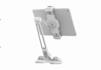 Support universel pour tablette et téléphone, rotation à 360 degrés, fixation par ventouse sur pare-brise, support de tablette pour tableau de bord de voiture