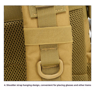 Sac à dos tactique Mochilas Tactics 45L grande capacité, durable, respirant, en tissu Oxford, pour randonnée, camping, multifonctionnel