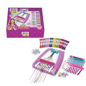 Machine à fabriquer des bracelets d'amitié pour enfants avec kit de tressage et fils colorés pour la création de bracelets d'amitié uniques - Product Image 5