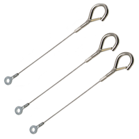 Pince de boucle de câble bidirectionnel réglable, 10 pièces par lot, pour panneau LED, suspendu en chine