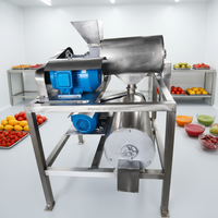 Machine de pulpage et d'extraction de graines de figue de Barbarie pour la production d'huile de figue de Barbarie / Extracteur de graines de cactus