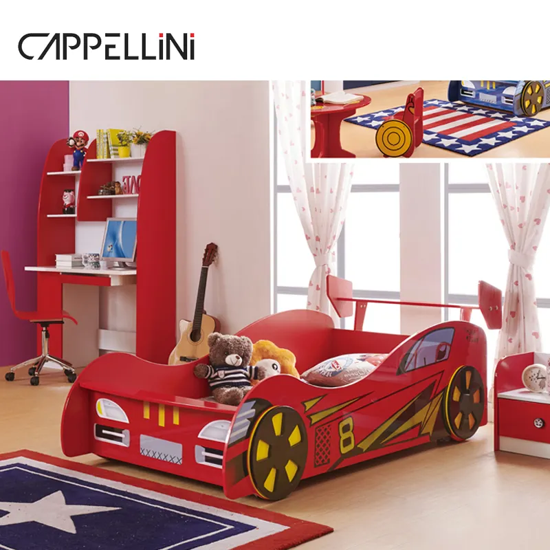 Modern Kids Bed Bedroom Furniture Sets Cheap Kid Car Beds Babies and Kids 1-30 Sets 450*380*450mm 600*450*450mm 1400*450*1800mm