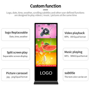 Tầng thường vụ kỹ thuật số biển và hiển thị màn hình quảng cáo tiếp thị cảm ứng bức tường video kiosk cho trong nhà LCD hiển thị - Product Image 3