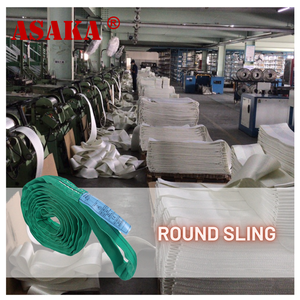 AsakaFactory 2Ton10メートルカーゴラッシング安全ベルト100% ポリエステルヘビーデューティーリフティングラウンドスリングforKenya - Product Image 5
