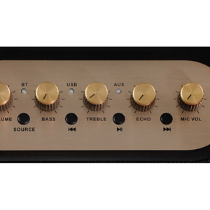 Altavoz Bluetooth Portátil de Alta Potencia de 40 W con Caja de Madera y Dos Altavoces de 4 Pulgadas para Música de Alta Fidelidad en Interiores - Product Image 2