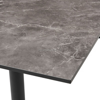 Tables de jardin pliantes modernes pour restaurant en plein air, vente en gros