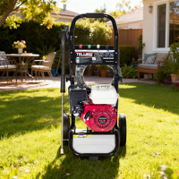 Nettoyeur haute pression portable léger 3300 PSI/227 bars, à essence, démarrage manuel