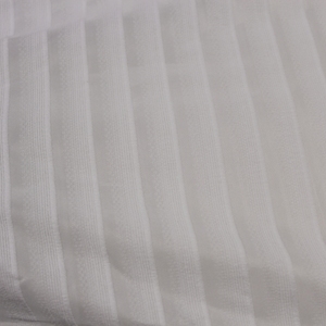 Tela de cortinas translúcidas de voile con aspecto de lino blanco <span class=keywords><strong>Damasco</strong></span> Slubc, tejida en fábrica Kylin, muy vendida, para sala de estar - Product Image 2