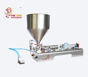 न्यूमेटिक पिस्टन कॉस्मेटिक क्रीम भरने मशीन जाम फिलर गर्म मोम भरने की मशीन पेरिस्टैटिक पंप सिर तिल तेल मशीन - Product Image 3