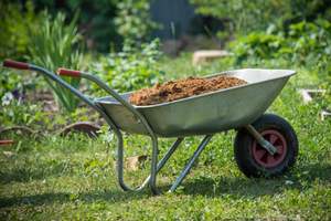 ठोस इस्पात ट्रे wheelbarrow, निर्माण व्हील बैरो, एकल पहिया भारी शुल्क wheelbarrow - Product Image 6