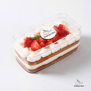 Boîtes en plastique transparentes rondes pour biscuits, petits gâteaux, pâtisseries et mousses – Vente en gros - Product Image 5