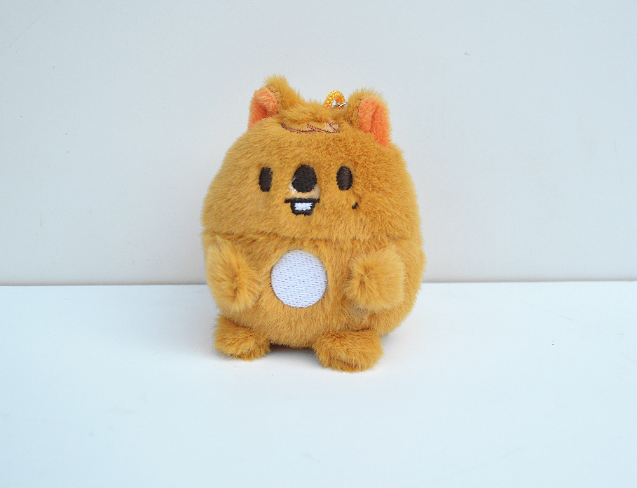 Porte-clés œuf ours brun Skz - 8 cm
