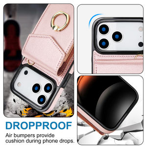 เคสสำหรับ <span class=keywords><strong>iPhone</strong></span> 17เคสสายรัดข้อมือสุดหรูสายคล้องป้องกัน RFID สำหรับ <span class=keywords><strong>iPhone</strong></span> 17 Pro <span class=keywords><strong>Max</strong></span> ที่ใส่บัตรแบบห่วงตั้งสำหรับ <span class=keywords><strong>iPhone</strong></span> 16E 17 Pro <span class=keywords><strong>Max</strong></span> - Product Image 2