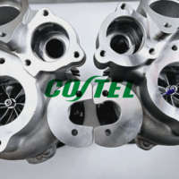 Turbo53039700531 Tahap 2 800hp Turbocharger 1 pasang Upgrade untuk Audi RS5 RS4 A7 A6 S6 S7 Porsche Cheyenne 2.9L